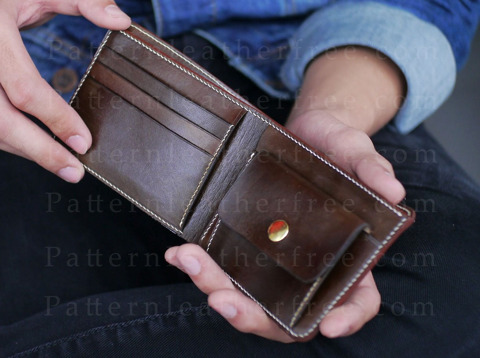 Leather Card Wallet With Coin Pocket PDF Pattern / Template - JUNE  ATELIER's Ko-fi Shop - Ko-fi ❤️ Where creators get support from fans  through donations, memberships, shop sales and more! The