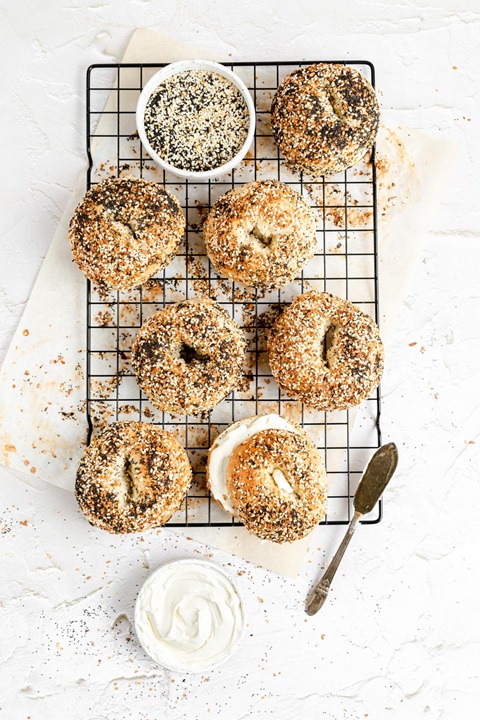 NEW RECIPE! Everything Bagels