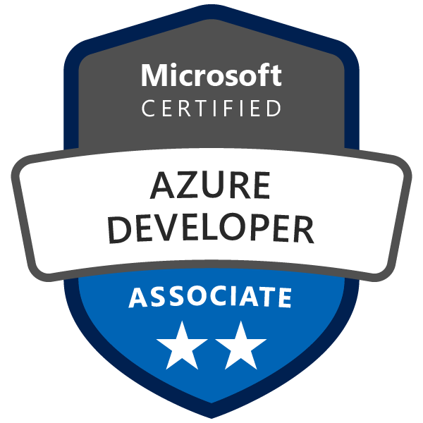 Microsoft Certified: Azure Developer
