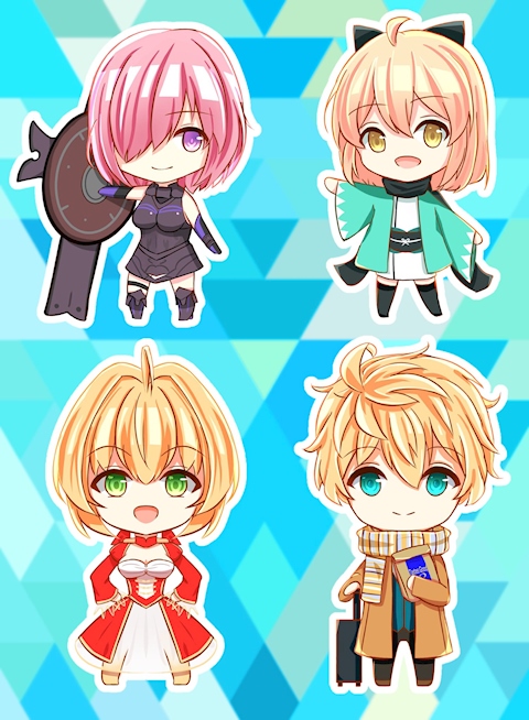 FGO Chibis (for ANYC)