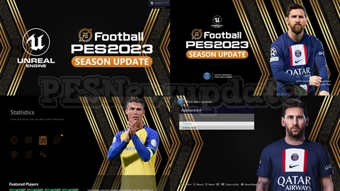 PES 2021 Menu FIFA 22 Dark Edition by PESNewupdate ~