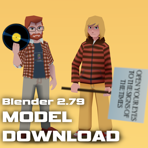 Alex & Rory - YIIK 64 Model Download