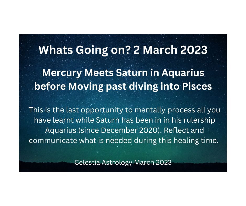 Mercurys Intense Meeting before Diving into Pisces