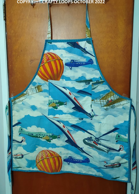 handmade apron - blog post link