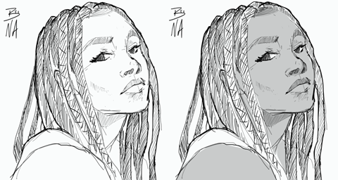 Portrait Sketch 02