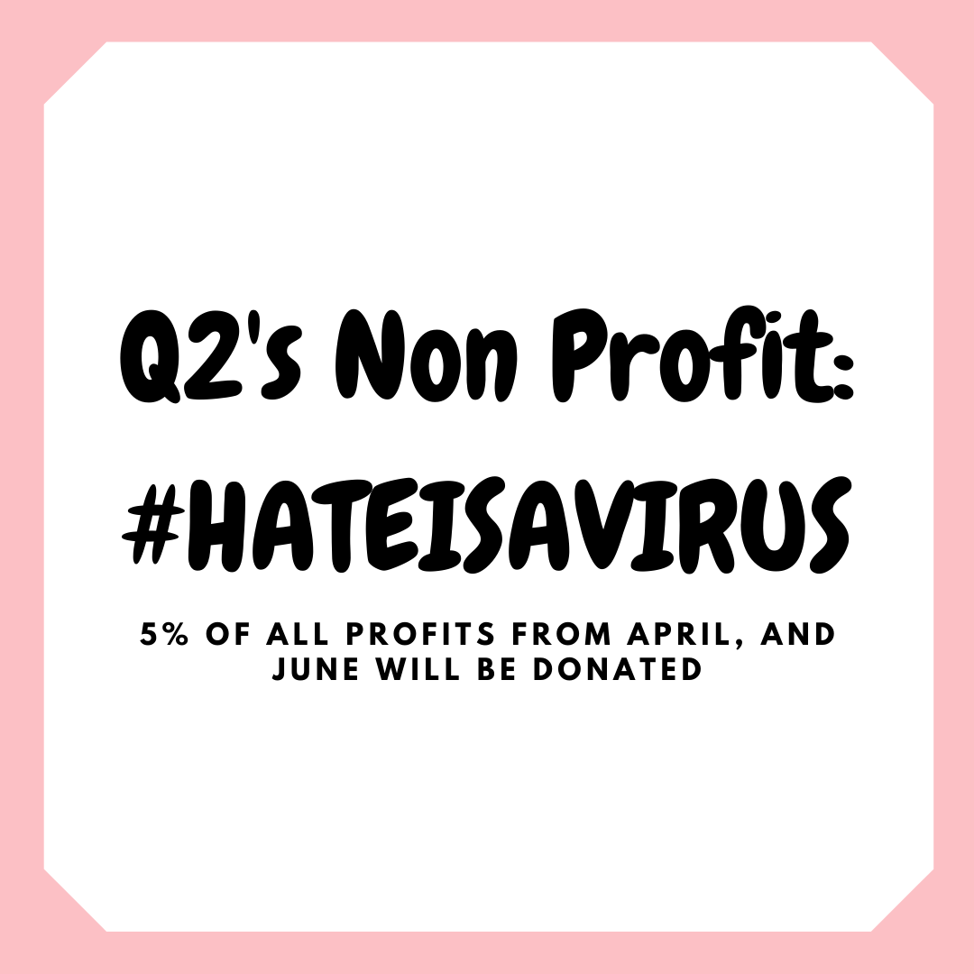 Quarter Two Non-Profit: #HateisAVirus