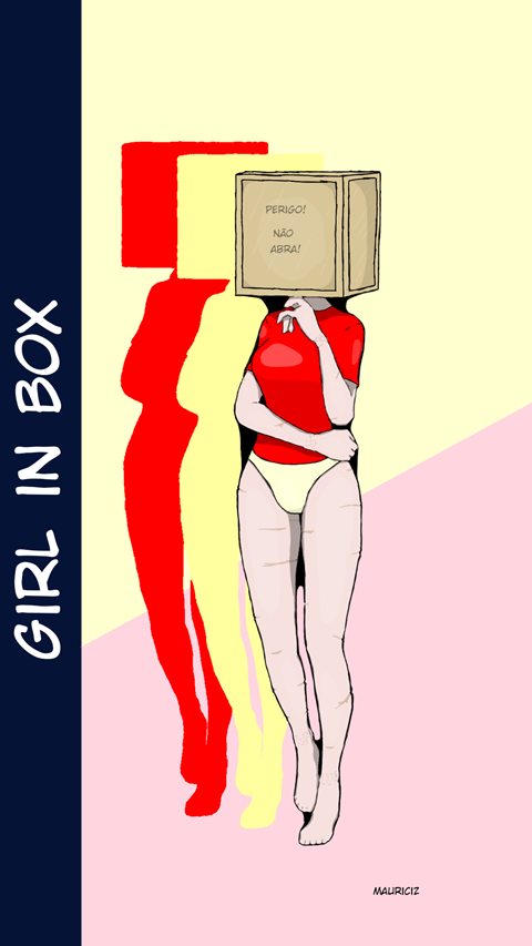 Girl in box