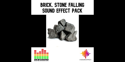 Brick, Stone Falling Sound Effect pack