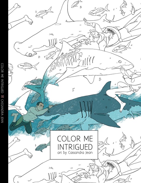 Color me Intrigued [digital coloring book]