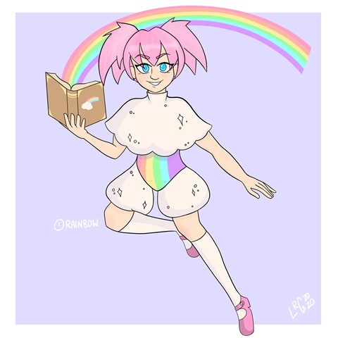 Rainbow Magical Girl