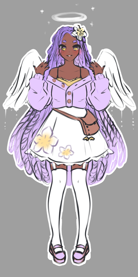 Flower Angel Adoptable - Pobby's Ko-fi Shop - Ko-fi ❤️ Where