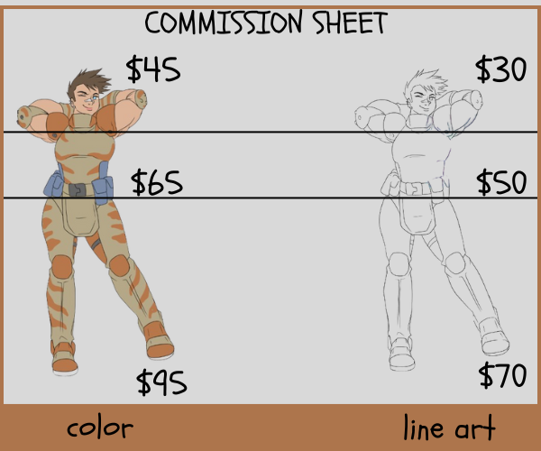 We Are Now Able To Do Commission's!