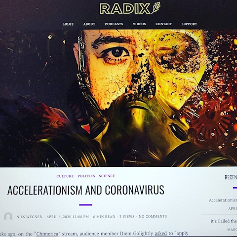 Accelerationism and Coronavirus