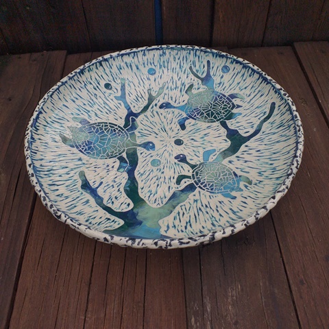 Previous commission: Large shallow bowl