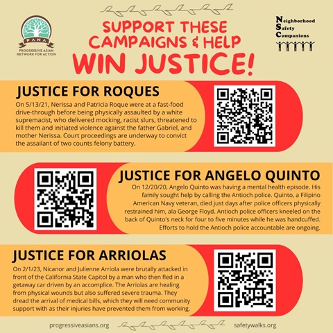 3 Campaigns for Pilipino Justice