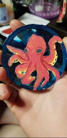 Octopus Car Coaster (1/2)