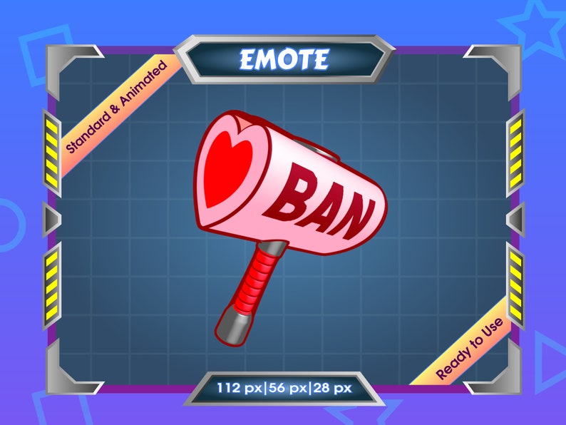 Heart Ban Hammer Emote