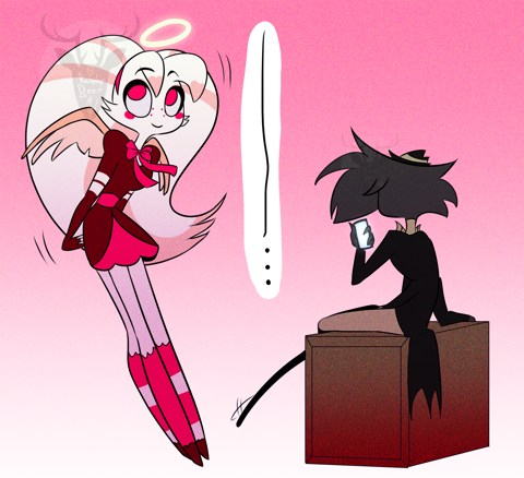 Helluva Boss Hazbin Hotel Adoptable 3 - SaiScribbles's Ko-fi Shop