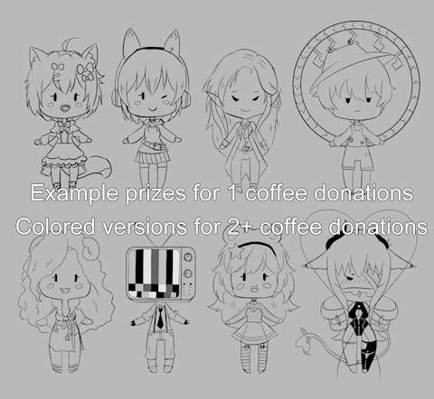 Reward examples for donations 🥰