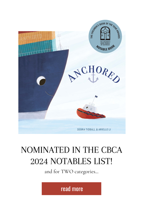 Anchored made it to the CBCA 2024 Notables Lists..