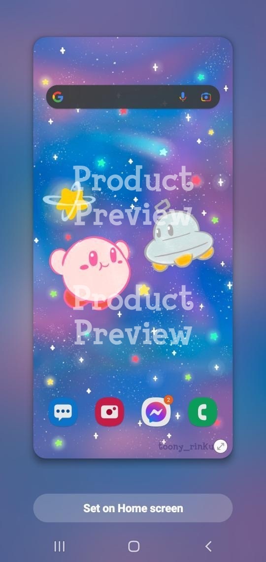 iPhone Wallpaper - Kirby💖☁️✨ - pocketpuff's Ko-fi Shop