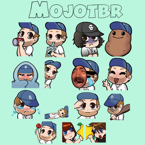 Emote Panel done the other day!