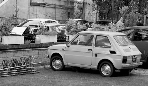 Fiat 126 a Roma