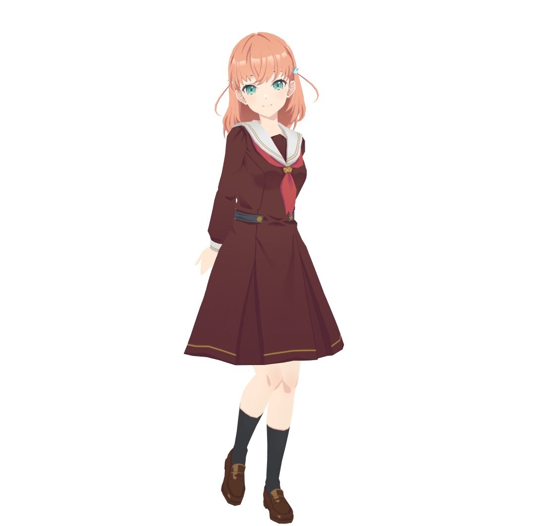 MMD Model Kaho Hinoshita Uniform Link! Like! Love Live! - cotufa_nb's ...