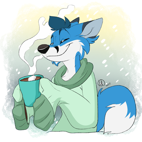 Scout's warm cup of Cocoa