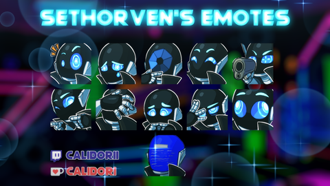 Commission - Sethorven's emotes