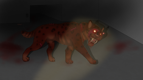 Easy Kitty (Blood Moon as a Sabertooth Cat)