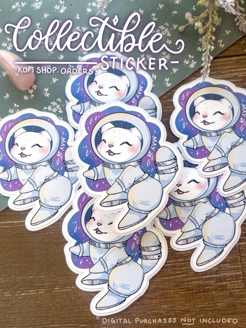 Monthly Collectible Sticker!! 