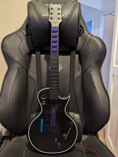 Galaxy Purple Guitar!
