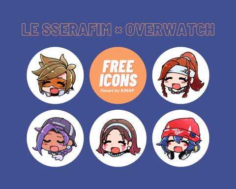 Overwatch Chibi Icons, Overwatch