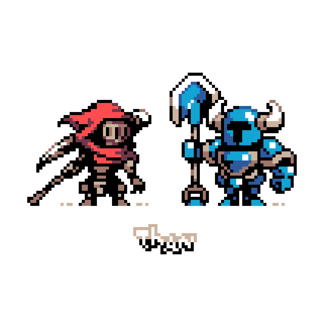 Specter Knight and Shovel Knight - Shovel Knight