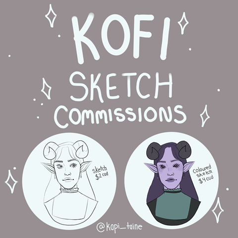 Sketch Commissions- OPEN