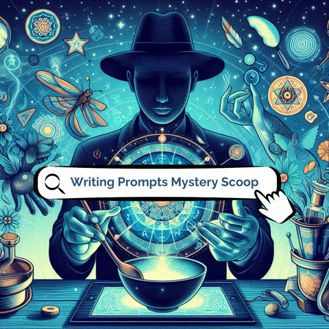 Writing Prompts Mystery Scoop Pack is out! 🩵