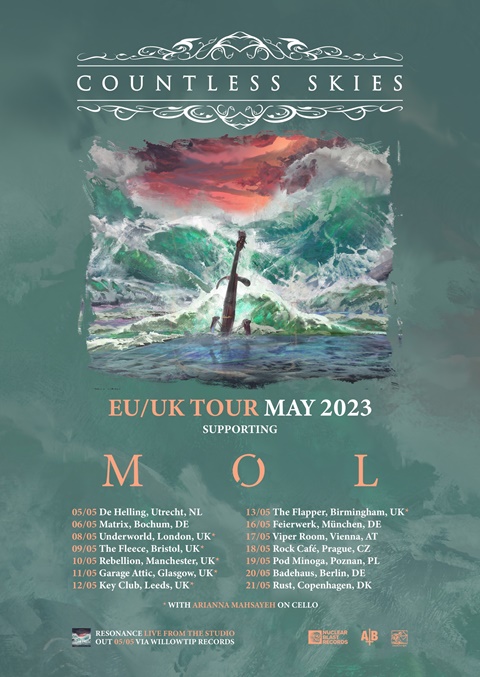 EU/UK Tour supporting Møl