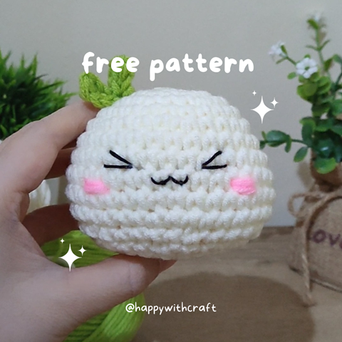 FREE PATTERN - Crochet Cute Mochi