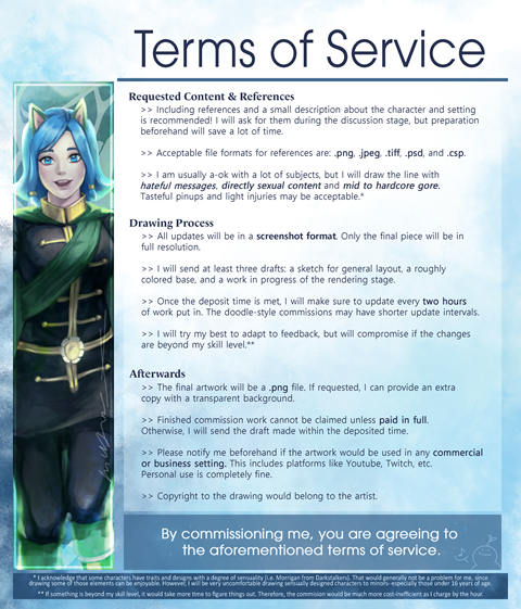 Artist Terms of Service