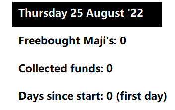 Update Free Maji funds