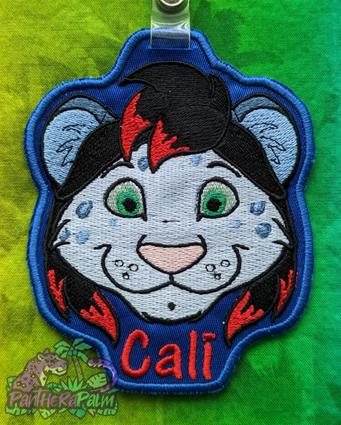 Cali Embroidered Badge