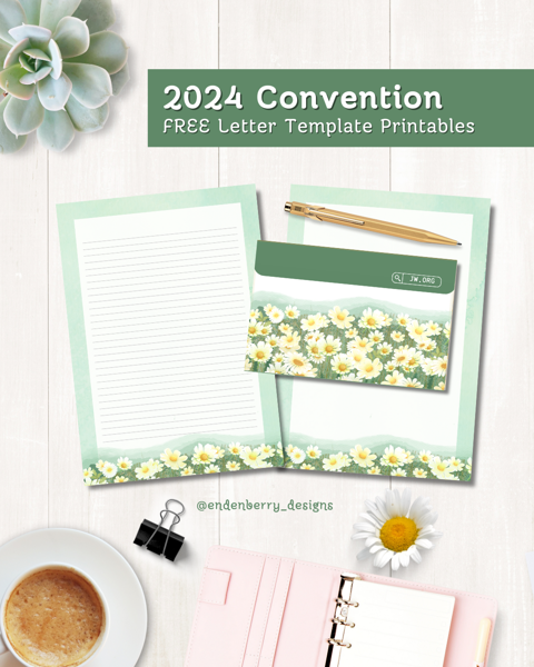 FREE Convention Letter Templates & Envelopes