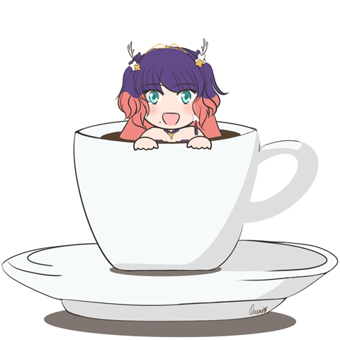 Teacup Anime Chibi Ear, Tea Cup drawing, chibi, teacup png