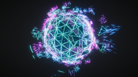 Wireframe shader for my Audio Visualizer