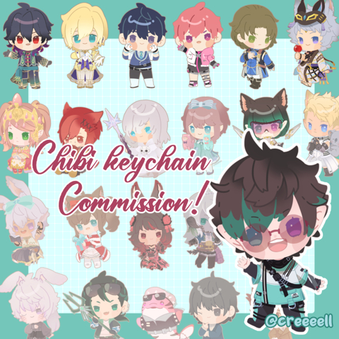Keychain commission is open!