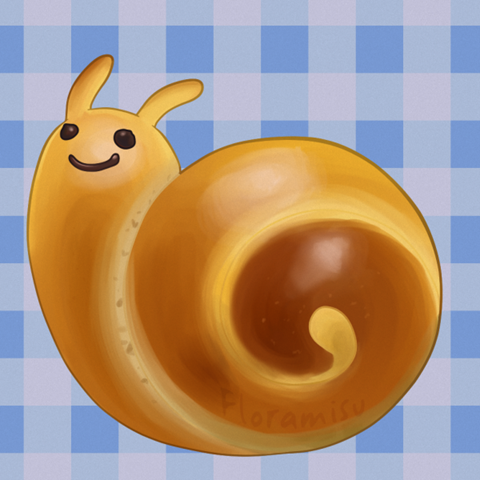 Snail-shaped Bread
