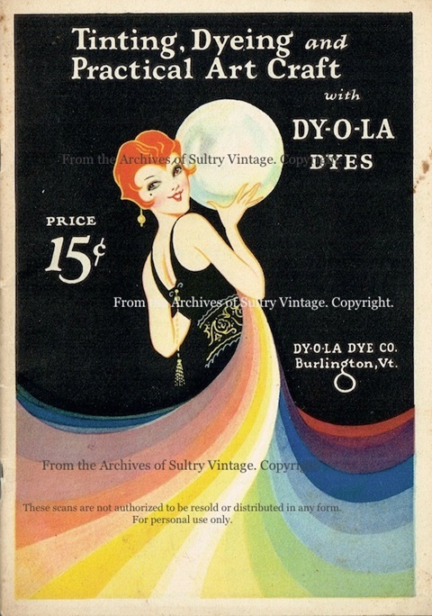 1926 Dy-o-La Dyes Practical Art Craft Booklet