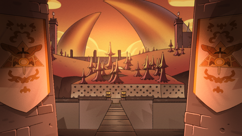Background for upcoming animation