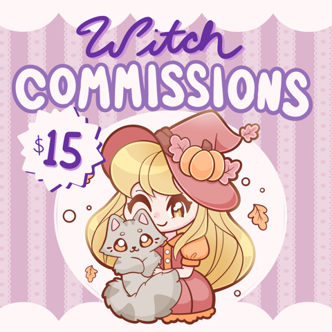 Witch Commissions are Open!